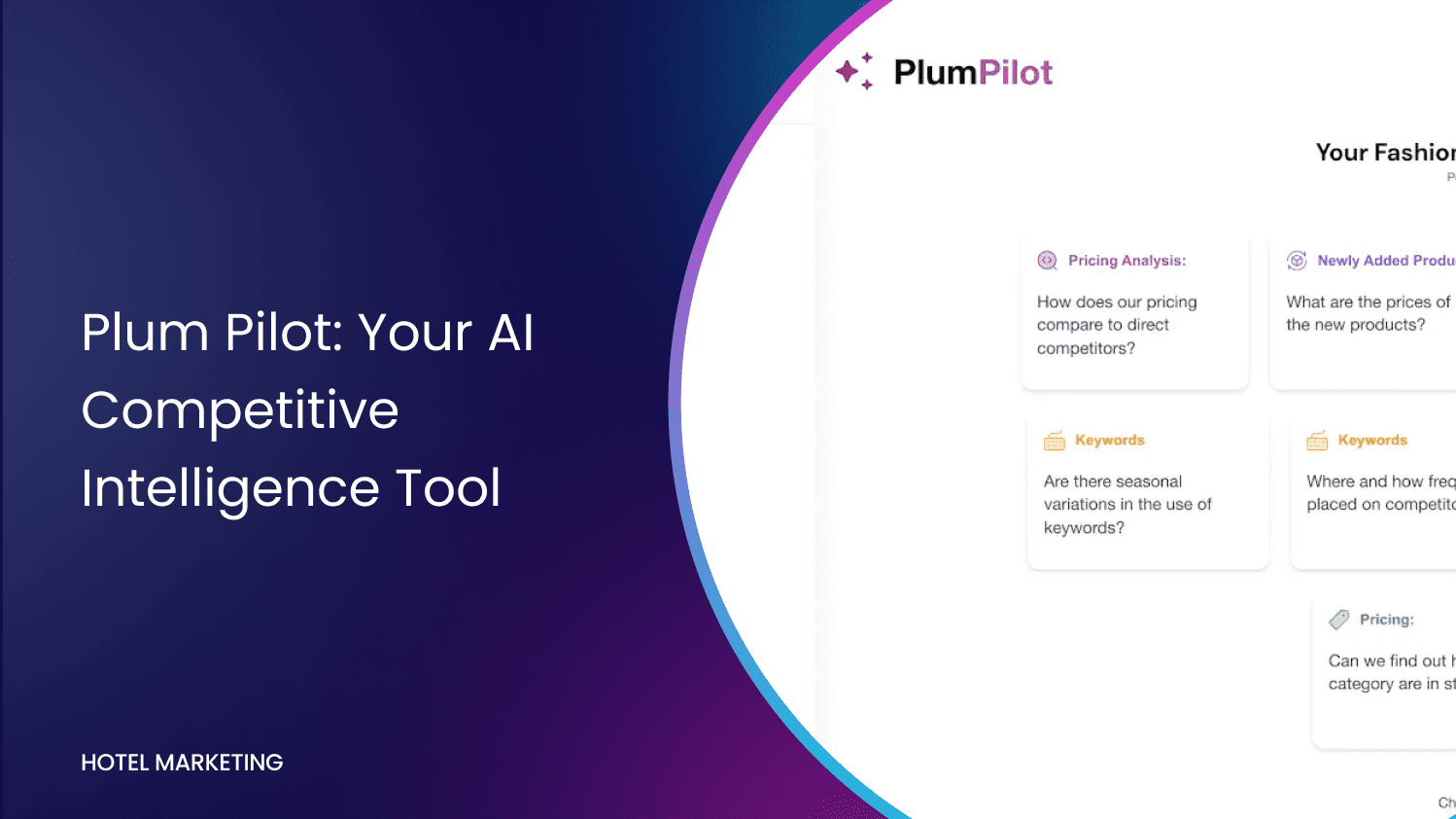 Plum Pilot: Your AI Competitive Intelligence Tool