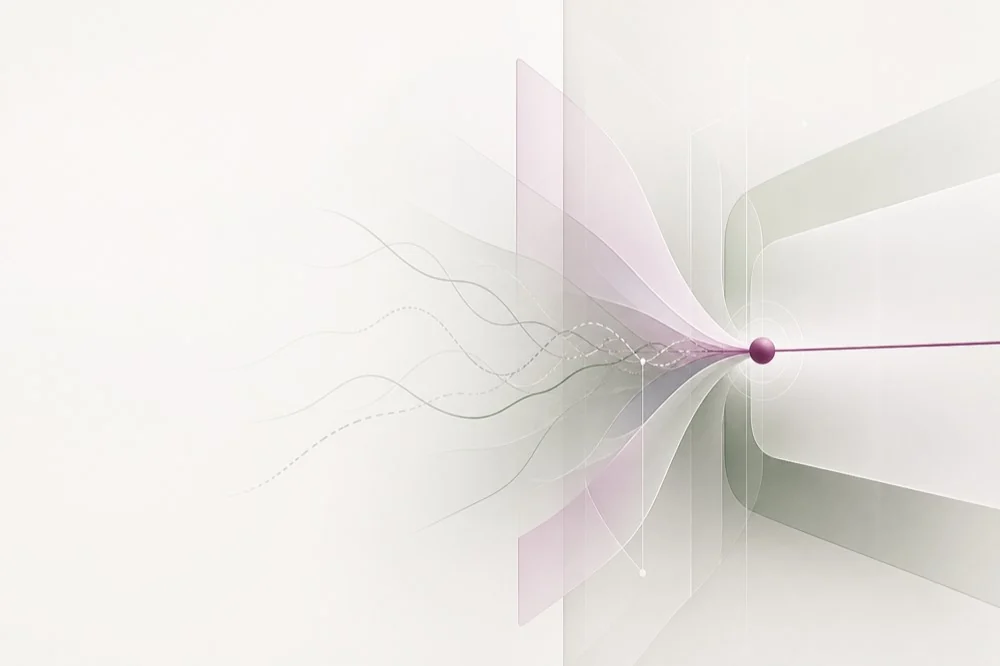 Scattered business signals converging into one reliable decision view.